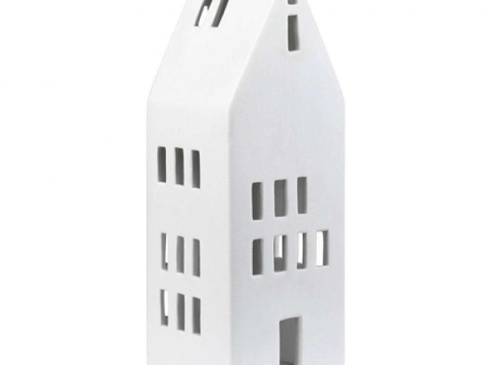 Κηροπήγιο Για Ρεσώ Big Window RD0010848 7,5x7,5x22cm White Raeder Πορσελάνη