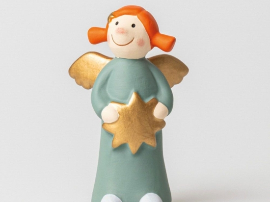 Διακοσμητική Φιγούρα Κεραμική Heaven Sisters 9th Edition Sternchen Medium RD0092400 11cm Multi Raeder