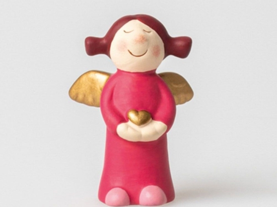 Διακοσμητική Φιγούρα Κεραμική Heaven Sisters 9th Edition Charlotte Mini RD0092407 6cm Rose Raeder