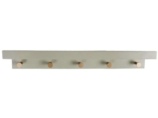 Κρεμάστρα 5 Θέσεων REF102 61x12x11cm Grey Espiel Mdf