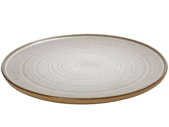 Πιάτο Ρηχό Calabria REP101K6 28,6x1,1cm Light Grey Espiel Πηλός