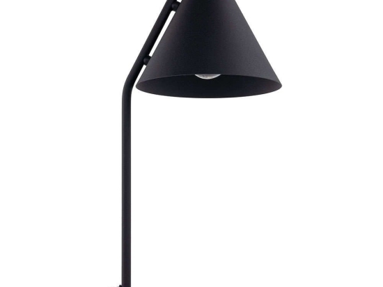 Φωτιστικό Επιτραπέζιο Cono 16009 23x49cm 1xE27 15W Black TK Lighting