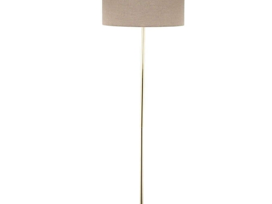 Φωτιστικό Δαπέδου Umberto 16035 Φ50x150cm 1xE27 15W Natural-Gold TK Lighting