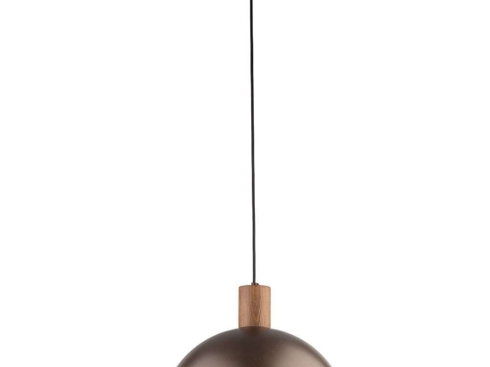 Φωτιστικό Οροφής Oslo 4508 Φ33,5x170cm 1xΕ27 15W Brown-Natural TK Lighting