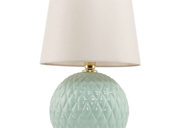Φωτιστικό Επιτραπέζιο Santana 5904 Φ39x60cm 1xE27 15W Mint-White TK Lighting