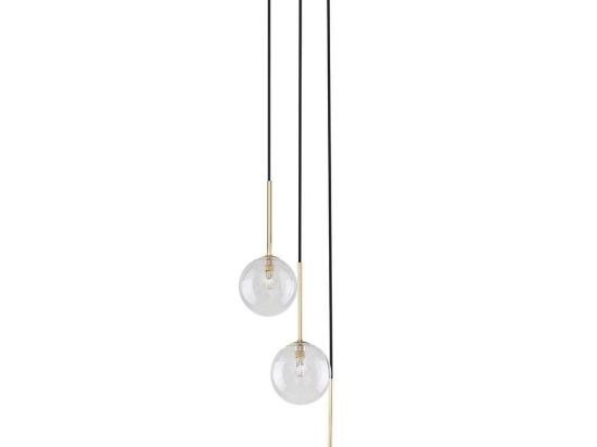 Φωτιστικό Οροφής Nilos 5942 25x25x97cm 3xG9 6W Black-Gold TK Lighting