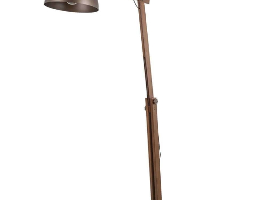 Φωτιστικό Δαπέδου Oslo 6319 80x35x180cm 1xE27 15W Walnut-Brown TK Lighting