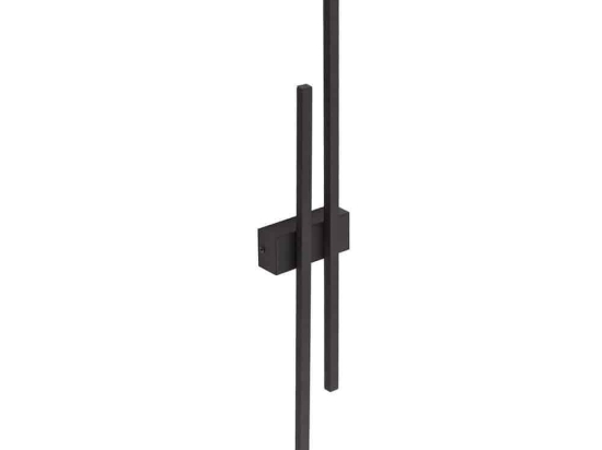 Φωτιστικό Τοίχου - Απλίκα Flash 6626 13x5,5x90cm 2xLed 30W Black TK Lighting