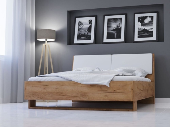 Κρεβάτι Avanti TO-AVANTI160SET Διπλό 164.4x220x95.6cm (Σετ 2τμχ) Με Πάτωμα Για Στρώμα 160x200cm Πάτωμα-White Διπλό