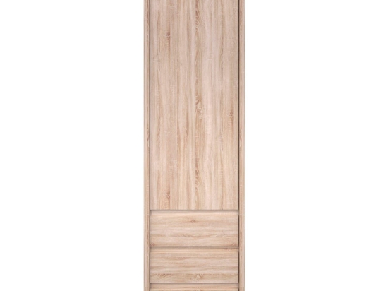 Ντουλάπα Norton 57χ44χ210 cm TO-NORT1D3S Μονόφυλλη Μελαμίνη