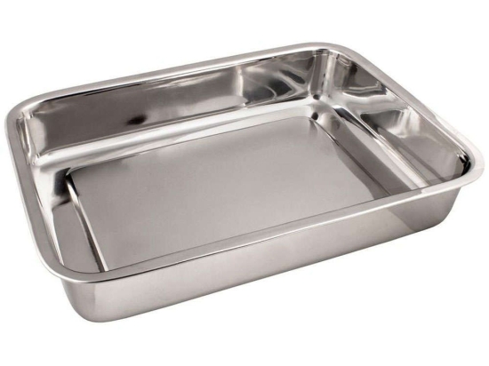 Ταψί Ορθογώνιο UR40773500 35cm Inox Max Home Ανοξείδωτο Ατσάλι