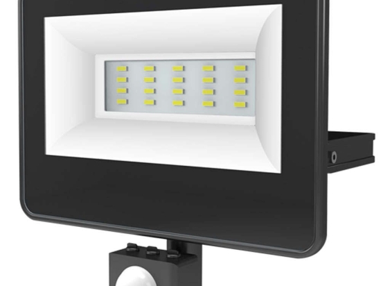 Προβολέας Led Με Αισθητήρα V2040S 10,7x5,5x17,6cm 2070lm 20W 4000K Black Aca