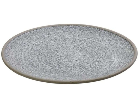 Πιάτο Ρηχό Corsica VRA102K4 26,3x26,3x2cm Grey Espiel Πηλός