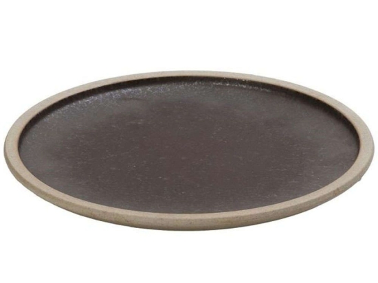 Πιάτο Ρηχό Karma VRA108K4 26,2x26,2x2cm Brown Espiel Πορσελάνη