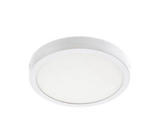 Panel Led Mini Επιφανειακό VT-2023640 12W 3000K 1128lm 16x2,7cm White Vito Στρόγγυλο