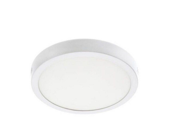 Panel Led Mini Επιφανειακό VT-2023670 20W 3000K 1880lm 21x2,7cm White Vito Στρόγγυλο