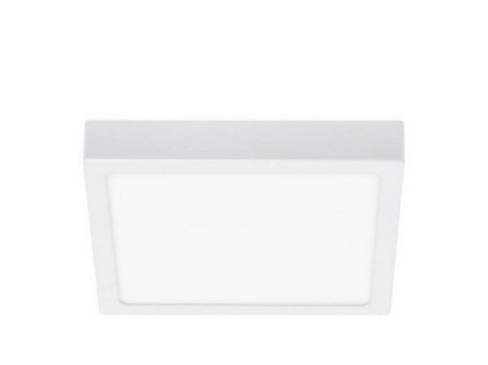 Panel Led Mini Επιφανειακό VT-2023830 20W 4000K 1900lm 21x21x2,7cm White Vito Τετράγωνο