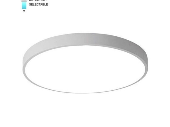 Φωτιστικό Οροφής - Πλαφονιέρα VT-2026060 LED CCT 2000lm 25W IP20 30x5cm White Vito