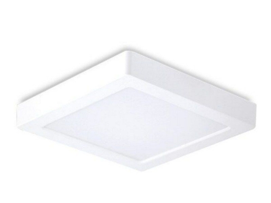 Panel Led Mini Backlit Επιφανειακό VT-2027430 12W 6000K 1320lm 16,7x16,7x3cm White Vito Τετράγωνο