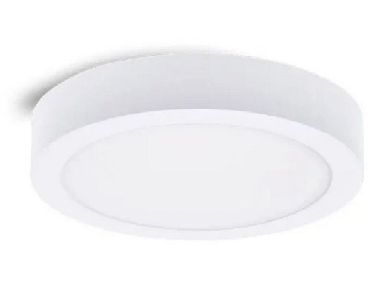 Panel Led Mini Backlit Επιφανειακό VT-2027590 18W 3000K 1980lm 21,7x3cm White Vito Στρόγγυλο