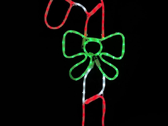 Φωτοσωλήνας Candy Cane 120 Led X081203528 45x90+150cm Multi Aca