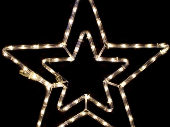 Φωτοσωλήνας Double Stars 72 Led X0818131 55+150cm 12,3W Clear Aca