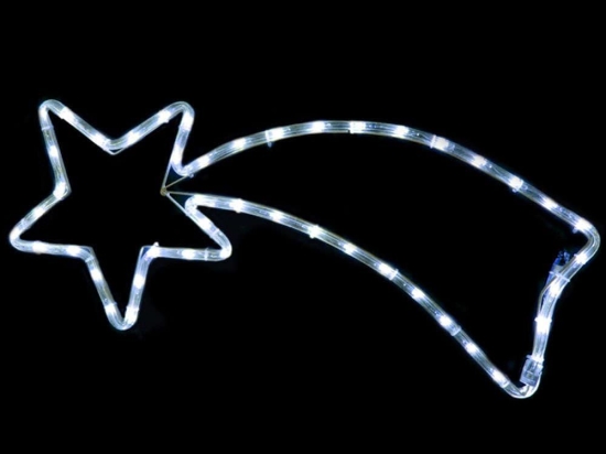Φωτοσωλήνας Αστέρι 48 Led Comet X081820717 68x29+150cm 8,4W Clear Aca
