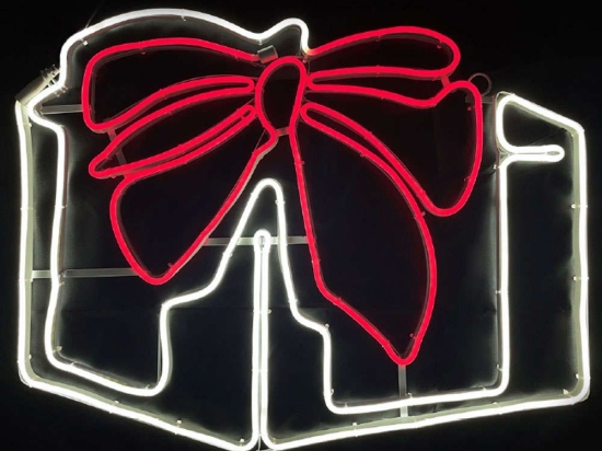 Φωτοσωλήνας Gift Box 700 Led X087002424 133x30+150cm 42W Red-White Aca