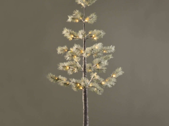 Χριστουγεννιάτικο Δέντρο Snow Pine Tree Με Φως Led X1056144 21x21x150cm Multi Aca