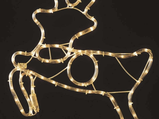 Φωτοσωλήνας Reindeer 72 Led XDEERLEDWW49 47x49cm 12,3W Warm White Aca