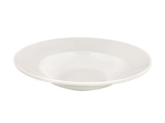Πιάτο Ζυμαρικών New Wide Rim XG005XCP027 Φ27cm White Oriana Ferelli Πορσελάνη