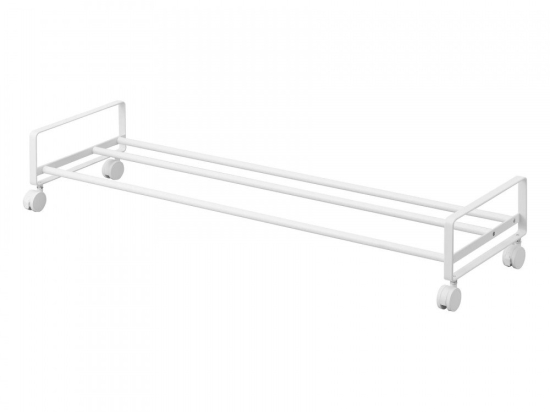 Ράφι Παπουτσιών YMZK1622 Με Ροδάκια 63,5x27,5x14,5cm White