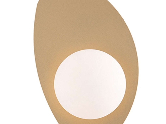 Φωτιστικό Τοίχου - Απλίκα 22200 24x30x50cm 1xE27 40W Gold-White