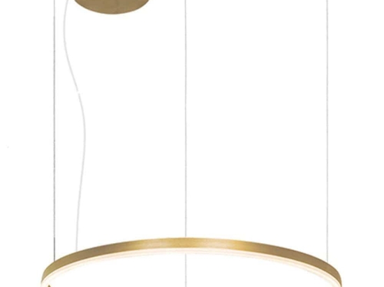 Φωτιστικό Οροφής 22241 Φ120x200cm Dim Led 6720Lm 84W 3000K Gold