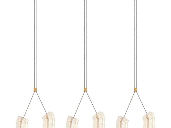 Φωτιστικό Οροφής - Ράγα 23031 105x6,5x200cm Dim Led 1780lm 33W 3000K Gold