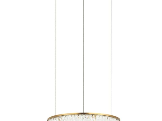 Φωτιστικό Οροφής 23046 Φ60x165cm Dim Led 2290lm 38W 3000K Brass