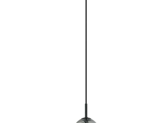 Φωτιστικό Οροφής 23059 Φ12,5x20cm 1xG9 5W Black-Smoke