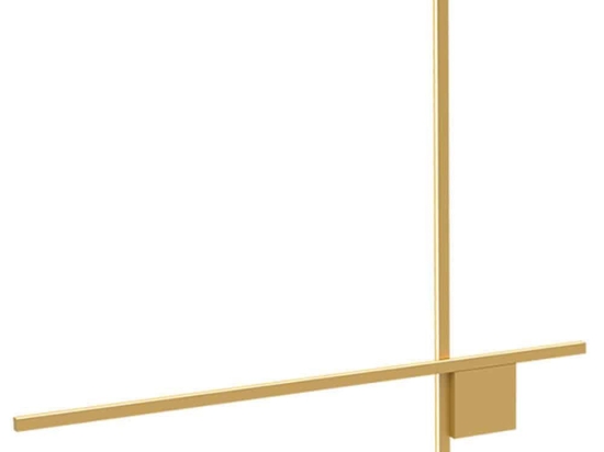 Φωτιστικό Τοίχου - Απλίκα 23105 100x4,5x100cm Dim Led 1163lm 24W 3000K Gold