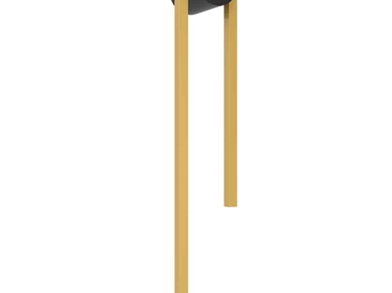 Φωτιστικό Τοίχου - Απλίκα 23107 10x8,5x60cm Dim Led 710lm 13W 3000K Gold-Black