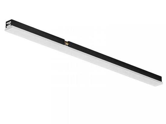 Γραμμικό Φωτιστικό Μαγνητικό 23110 Ultra Slim 6W 3000K 408Lm 30x1,5x1,1cm Black