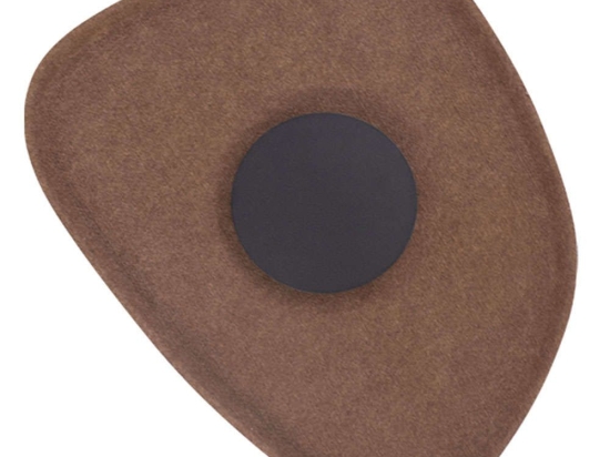 Φωτιστικό Τοίχου - Απλίκα Acoustic 23174 30x7x40cm Led 195lm 5W 3000K Brown-Black