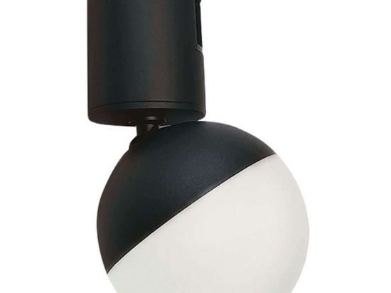 Σποτ Ράγας 23187 Φ6cm Dim Led 281lm 5W 3000K Black