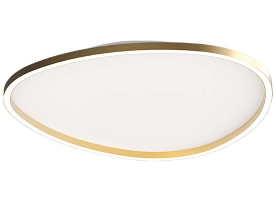 Φωτιστικό Οροφής - Πλαφονιέρα 23210 59x59x6cm Dim Led 2602lm 39W 3000K Gold