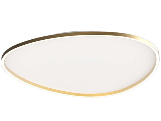 Φωτιστικό Οροφής - Πλαφονιέρα 23213 78x78x6cm Dim Led 3811lm 58W 3000K Gold
