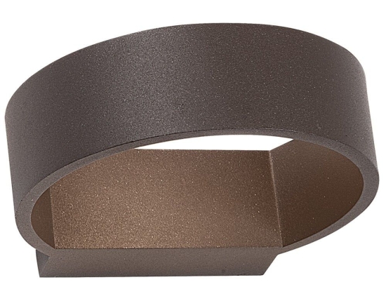 Φωτιστικό Τοίχου - Απλίκα E268 Led 3000K 6W Dark Brown