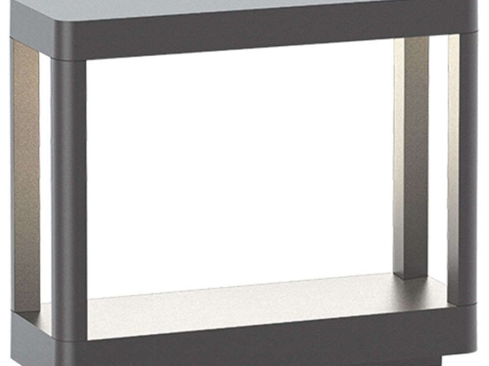 Φωτιστικό Δαπέδου E334 23x8,5x20cm Led 587lm 8W 3000K Graphite
