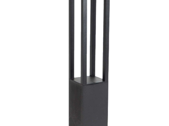 Φωτιστικό Δαπέδου E367 11x11x60cm Led 658lm 7W 3000K Graphite