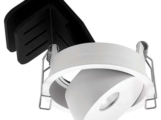 Φωτιστικό Οροφής - Σποτ Χωνευτό S143 Φ8,2x9,6cm Led 596lm 9W 2700K White