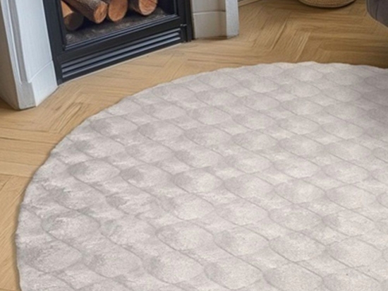 Χαλί Diamond Cut 800 Grey Obsession 120X120cm Round