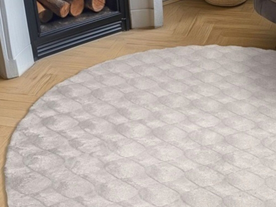 Χαλί Diamond Cut 800 Grey Obsession 200X200cm Round